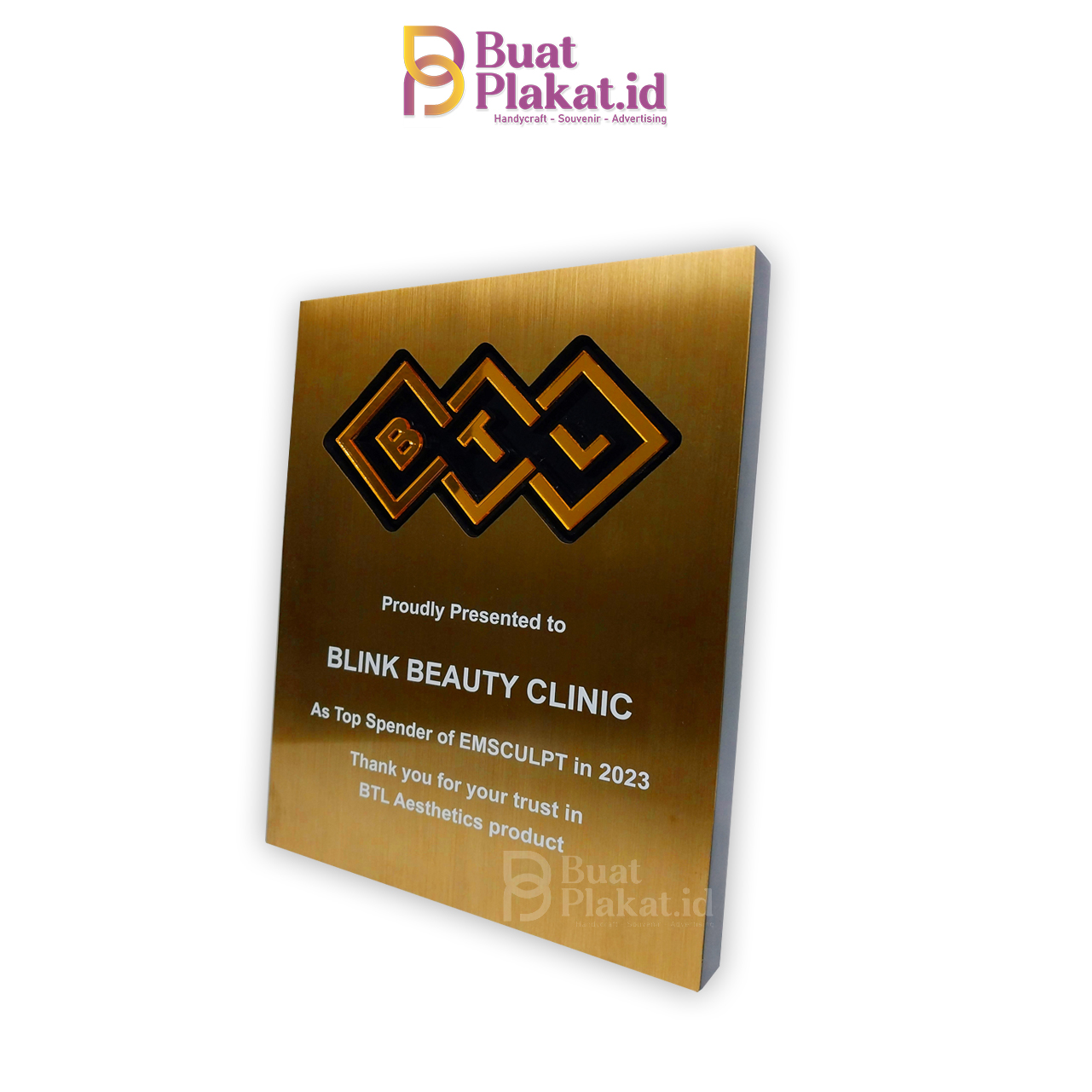 Plakat Akrilik Blink Beauty Clinic As Top Spender Of EMSCULPT In 2023