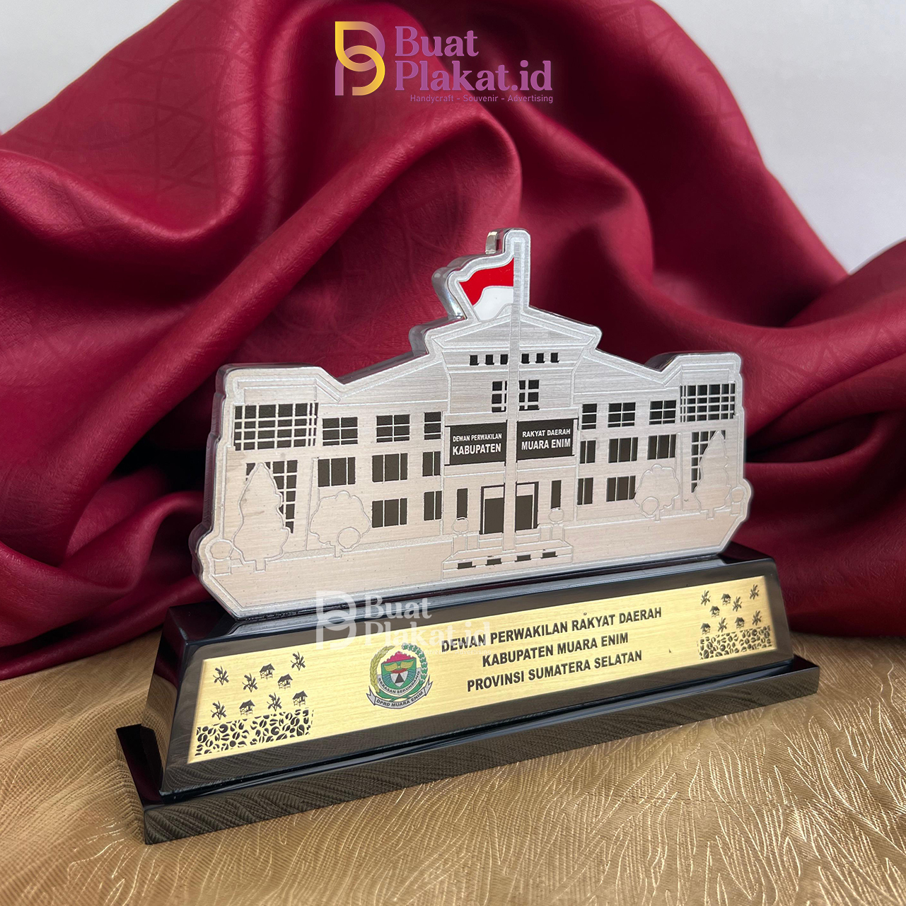 Plakat Akrilik DPRD Muara Enim