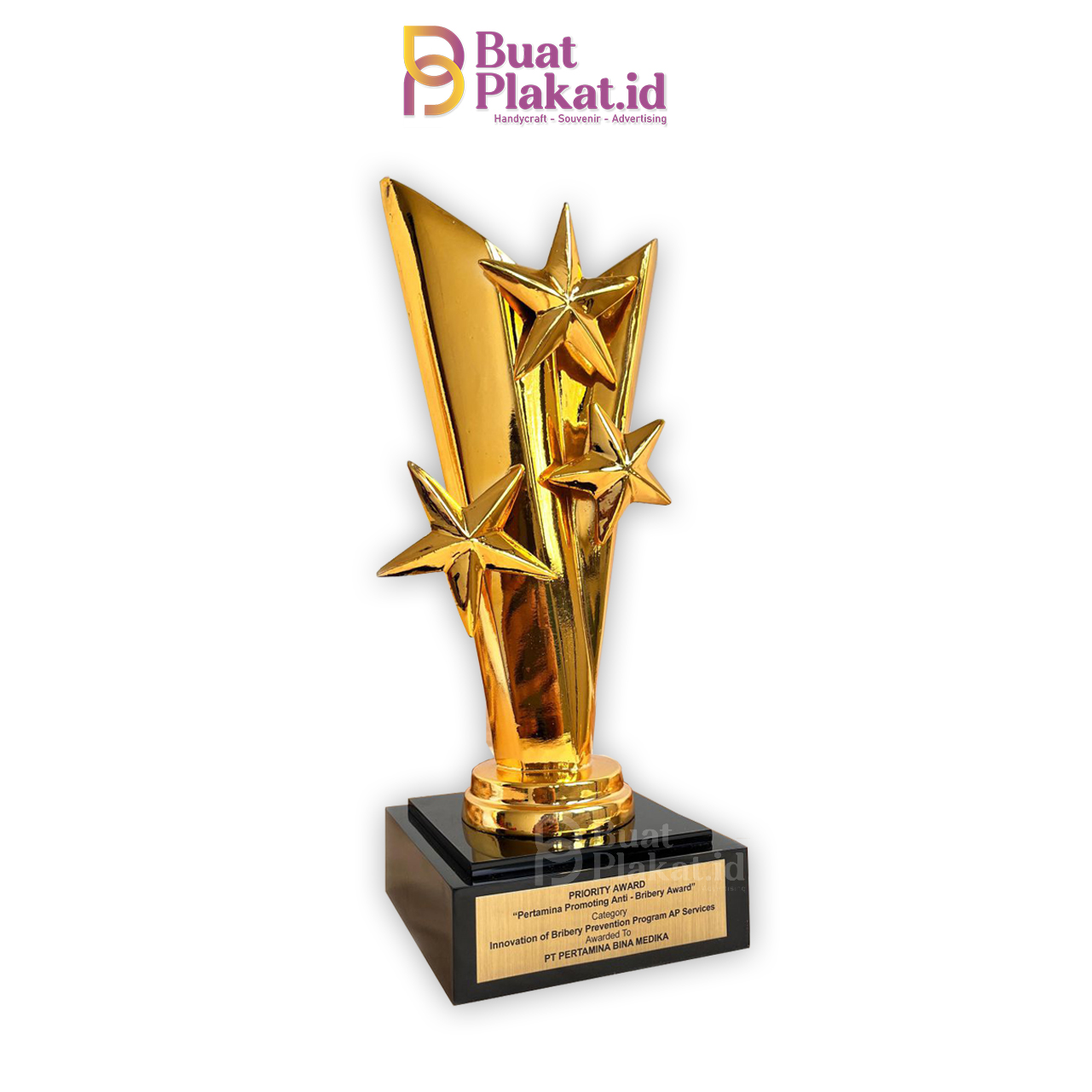 Trophy Timah Pertamina Promoting Anti Bribery Award