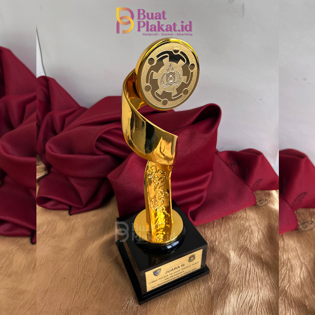 Trophy Timah Lomba Polsus Teladan Tingkat Pusat 2024