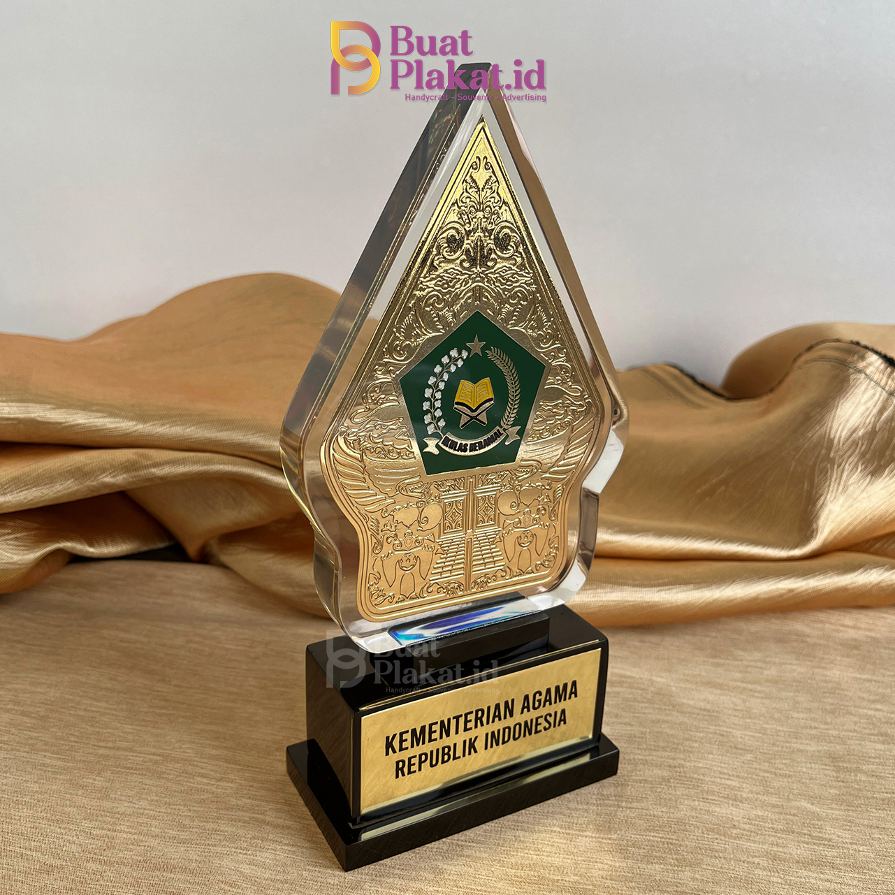 Plakat Akrilik Kementerian Agam Republik Indonesia 2024